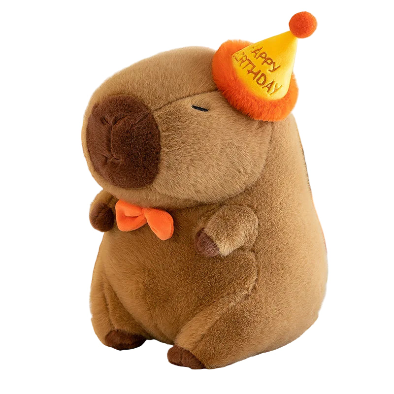 23Cm Capybara Plush Simulation Capibara Anime Fluffty Toy Cute Doll Stuffed Animals Soft Doll Plush Christmas Thanksgiving Gift