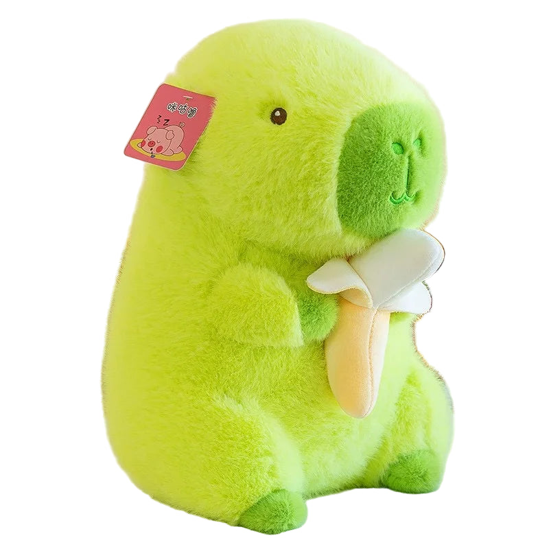 23Cm Capybara Plush Simulation Capibara Anime Fluffty Toy Cute Doll Stuffed Animals Soft Doll Plush Christmas Thanksgiving Gift